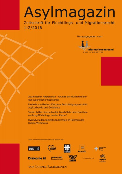 Jahresabonnement "Asylmagazin"