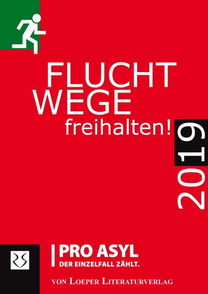 Kalender Fluchtwege freihalten! 2019